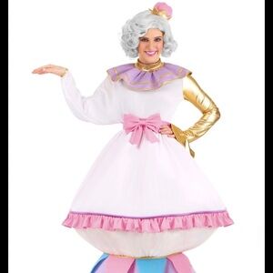 Disney store small Mrs Potts teapot costume small